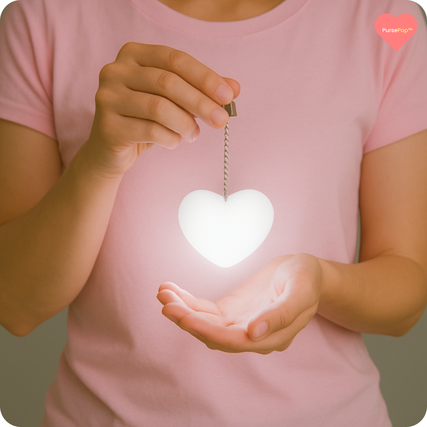 PursePop™ Glow Heart