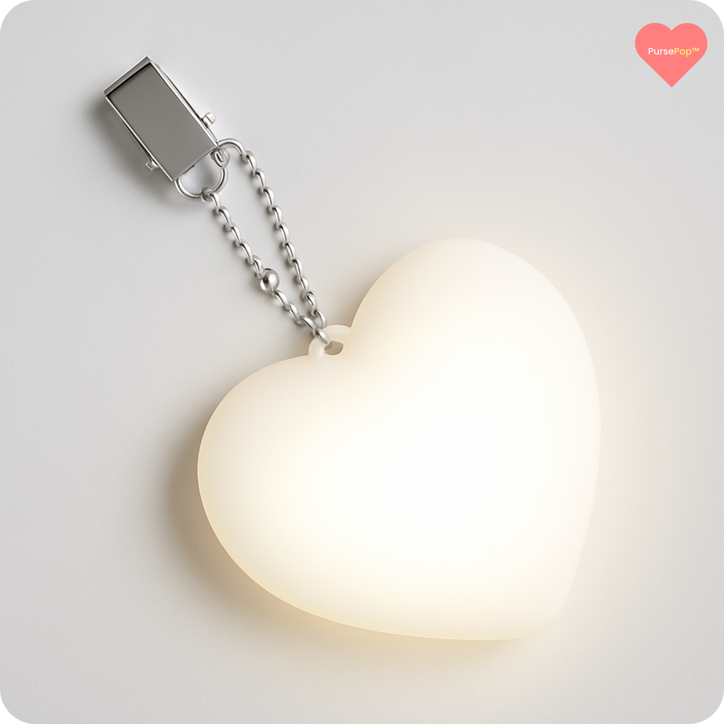 PursePop™ Glow Heart